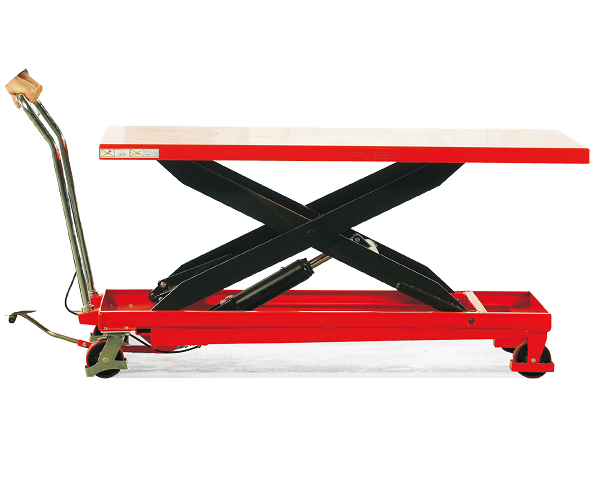 大型手动起落平台车